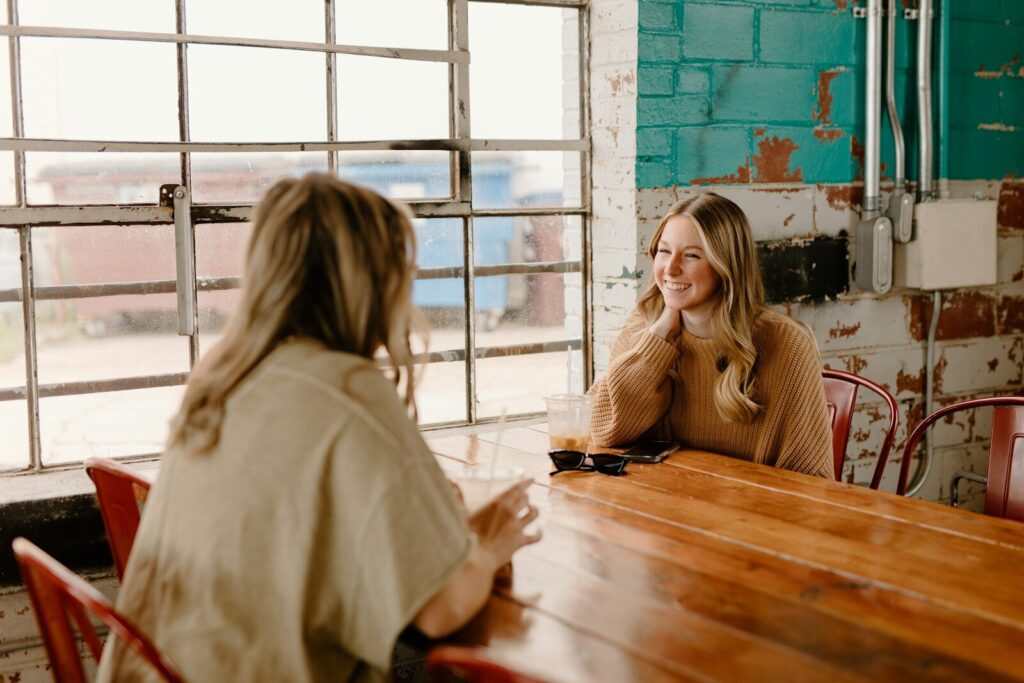 a therapist and client talking, the foundation you need to grow a private practice beyond referrals